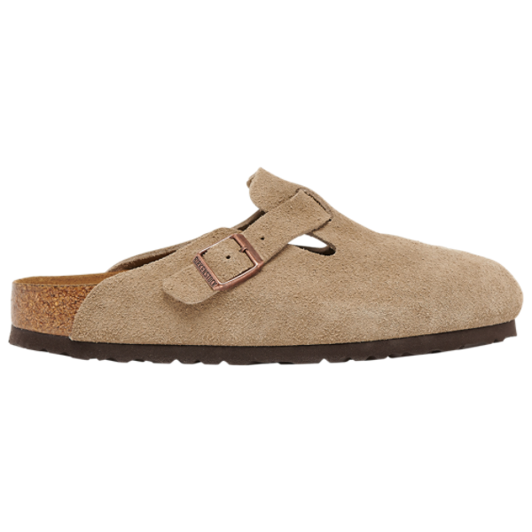 Birkenstock Boston Soft Footbed Suede Clogs - Women's